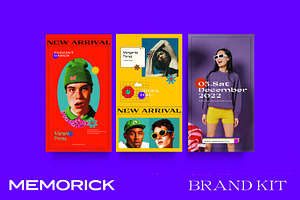 Memorick Brand Kit Social Media