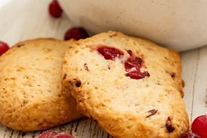Cookies recipe crunchy dessert cranberries snack, a Food & Drink Photo by Photo Drive Studio