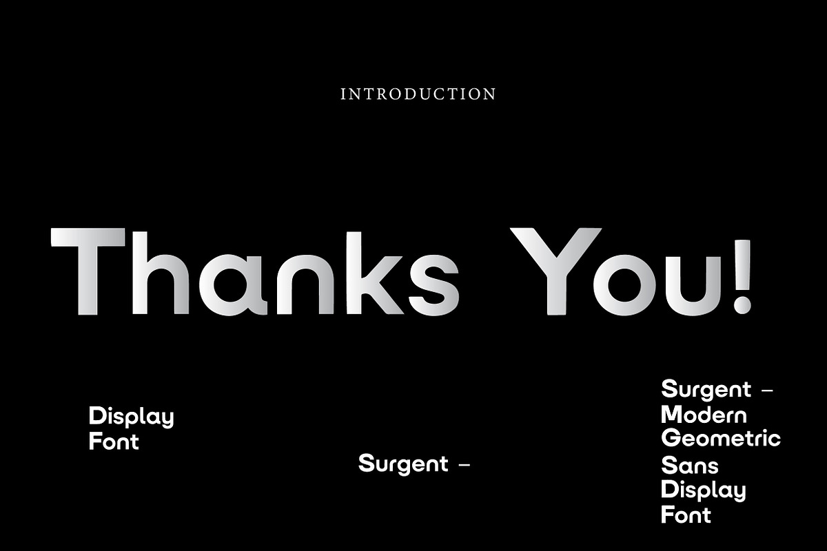 Surgent, a Sans Serif Font by Wow Magic (Photo 3 of 3)