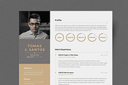 Resume/CV, a Resume Template by UX-group (Thumbnail 2 of 7)