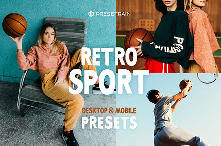 Retro Sport Lightroom Presets, an Action Add-On by Presetrain Co.