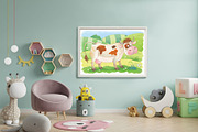At The Farm - Part1, an Animal Illustration by Haso (Thumbnail 10 of 10)