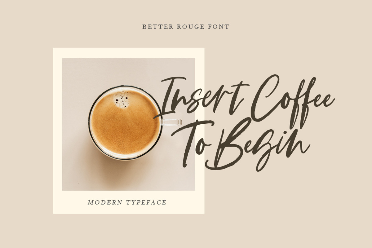 Better Rouge Brush, a Script Font by Fargun Studio (Photo 2 of 12)