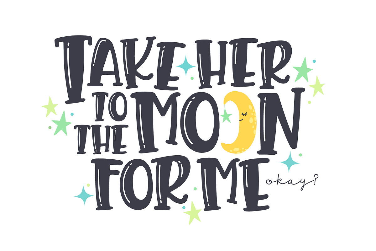 Summer Nights Font Trio preview 6