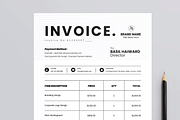 Invoice Template, a Stationery Template by MightyDesign (Thumbnail 2 of 8)