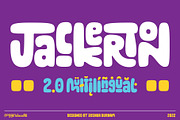 Jackerton Font, a Handwritten Font by noggindoodle (Thumbnail 1 of 26)