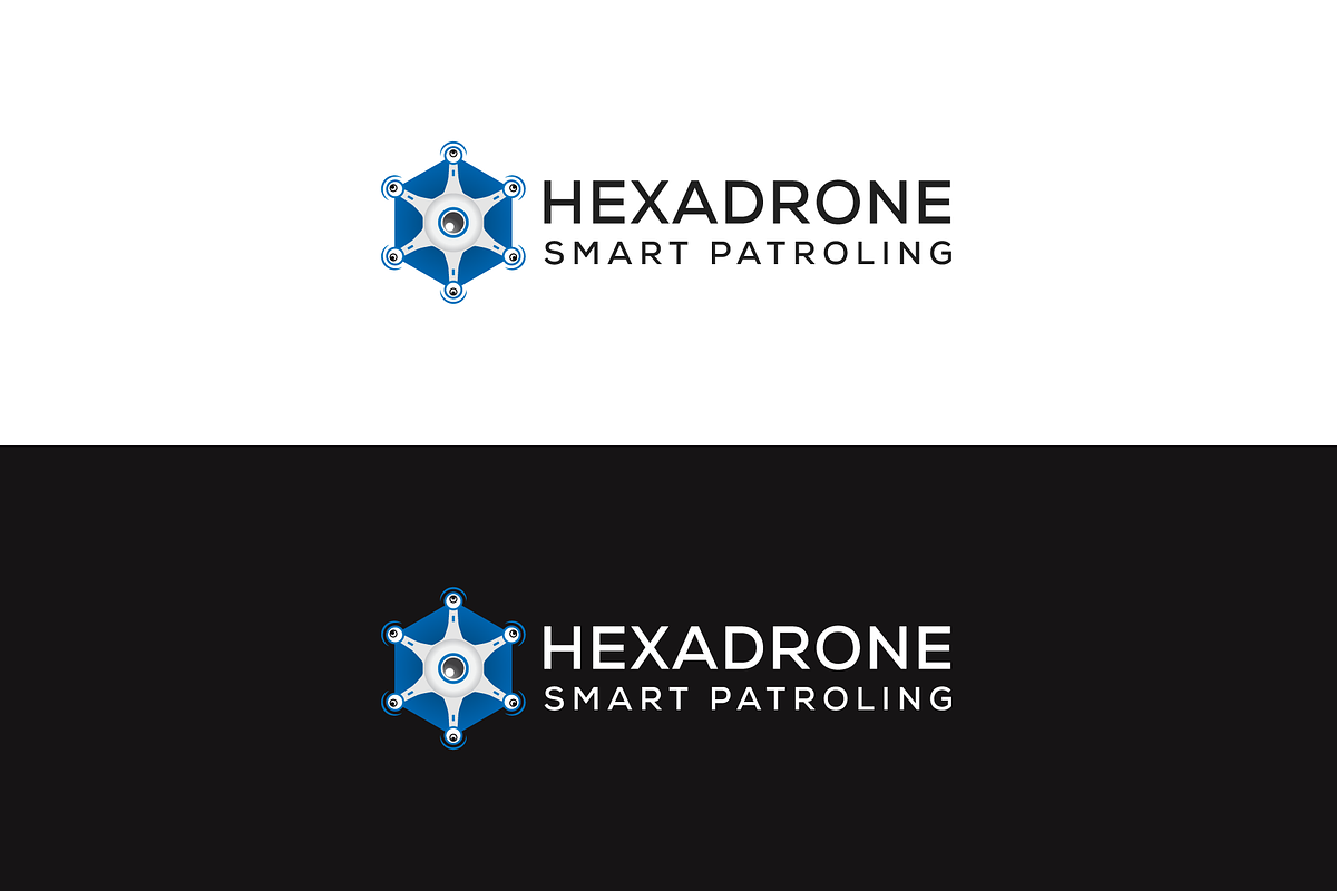 Hexa Drone Camera Logo, a Branding & Logo Template by mumair (Photo 2 of 3)