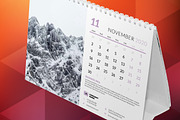 Desk Calendar 2020, a Stationery Template by AntartStock (Thumbnail 2 of 5)