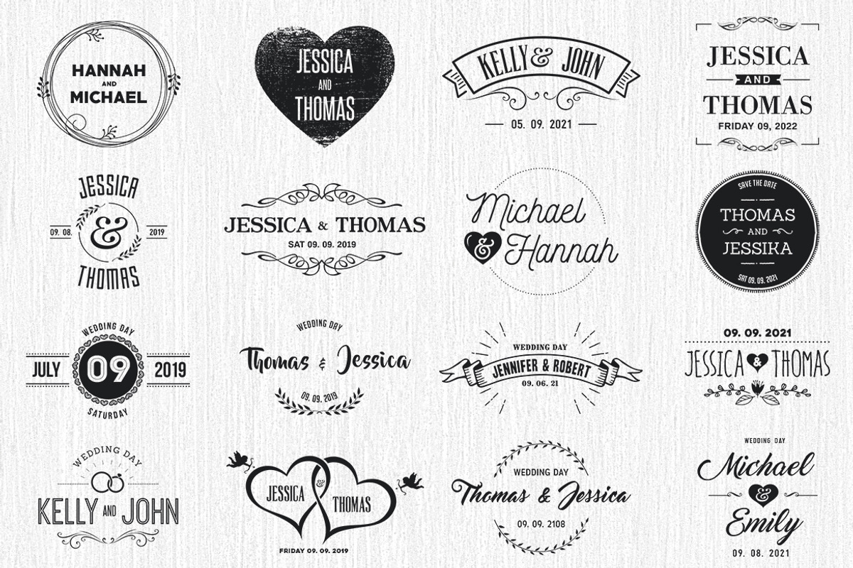 30 Wedding / Save the Date Titles, a Templates & Theme by DesignWorkz (Photo 3 of 3)