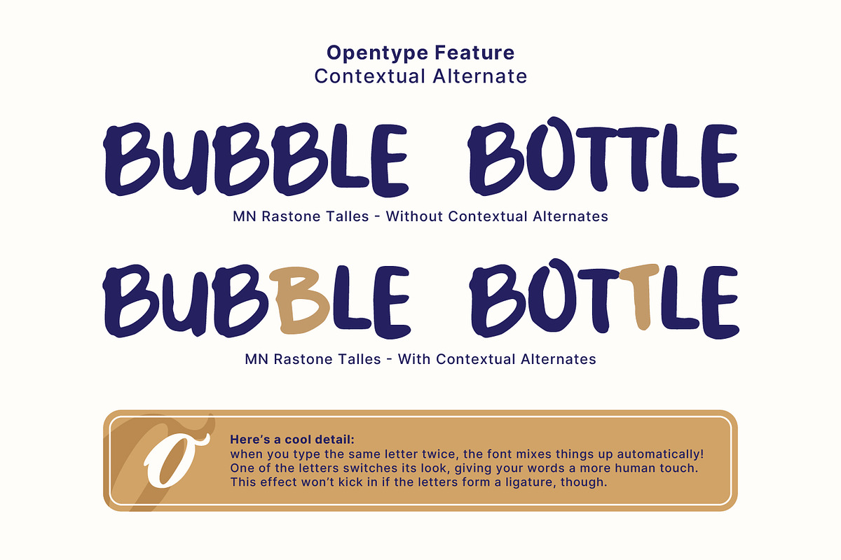 MN Rastone Talles - Font Duo, a Handwritten Font by Mantra Naga (Photo 9 of 17)