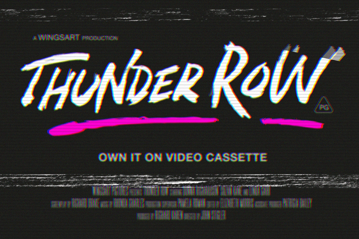 Zombie Punks - The Retro Horror Font, a Font by Wingsart Studio (Photo 11 of 12)