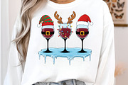 Christmas Wine Glasses Png, an Illustration by Libby Wishes (Thumbnail 8 of 8)