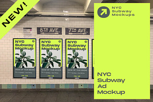 NYC Subway Ad Mockup