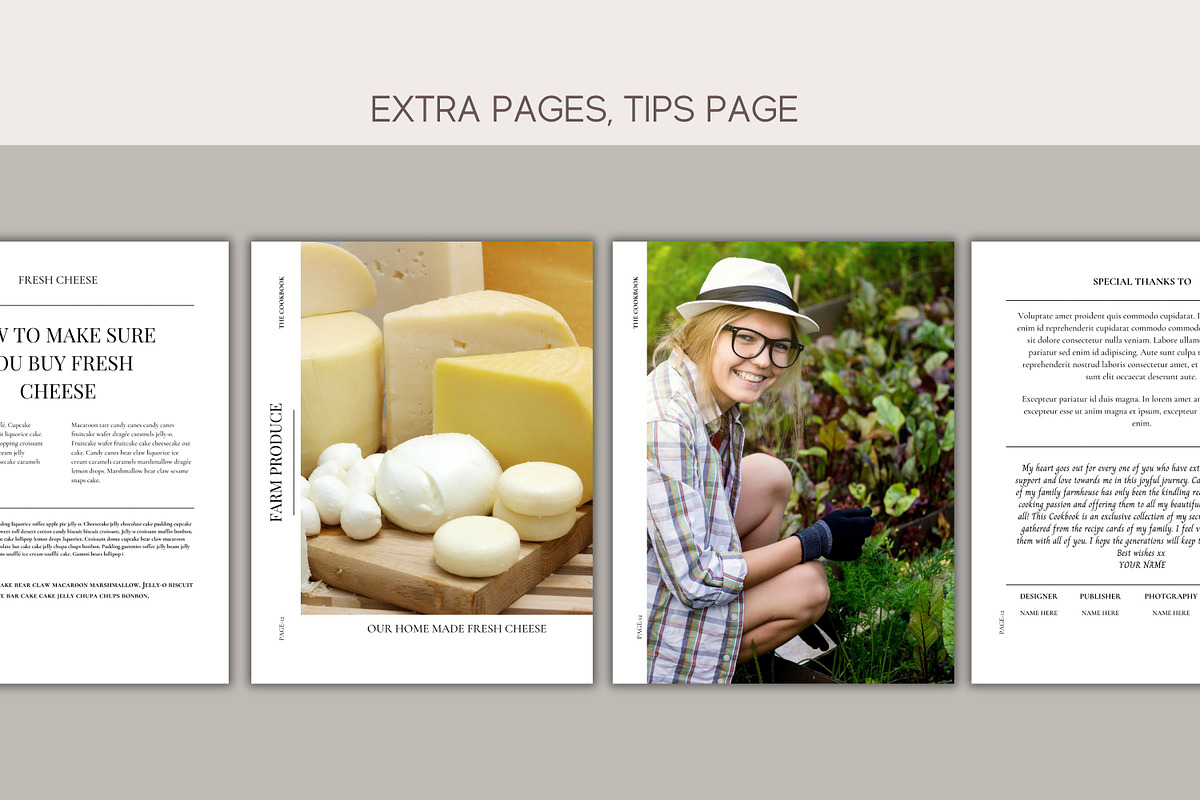 Canva Recipe Book Template, a Magazine Template by Deepa Template Studio (Photo 11 of 12)