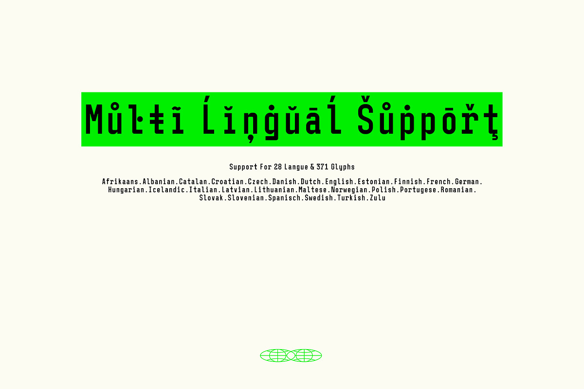 Qirate Mono | A Monospaced Font preview 6