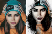 Ink Smudge Effect Photoshop Effect, a Layer Style Add-On by Hubzway (Thumbnail 4 of 4)