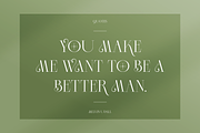 Slightly - Elegant Display Serif, a Serif Font by RockboyStd (Thumbnail 3 of 12)