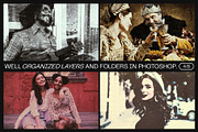 12 Photo Effect Templates, a Layer Style Add-On by iDoodle Studio (Thumbnail 4 of 6)