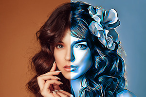 Digital Oil Paint Photoshop Actions