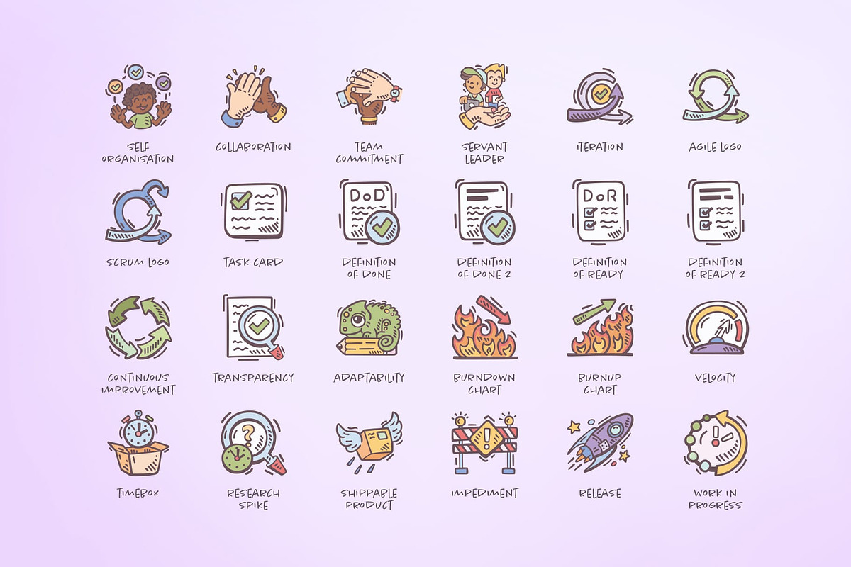 Scrum & Agile Icons - Premium Pack, a Solid Icon by Good Stuff No Nonsense (Photo 3 of 10)
