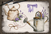 Lavender Ride Bicycle Illustration, a Decorative Illustration by DioFlow (Thumbnail 3 of 5)