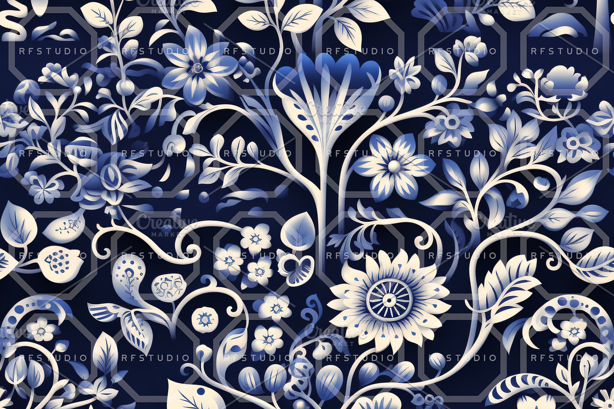 EXOTIC DÉCOR. Seamless Patterns, a Texture Illustration by RefinedFantasyStudio (Photo 8 of 9)