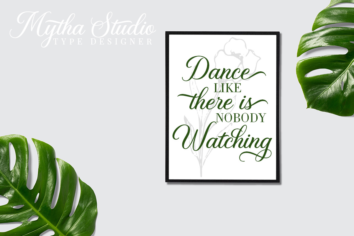 Bela Yasmine - Modern Script, a Script Font by Mytha Studio (Photo 8 of 9)