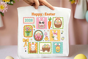 Happy Easter Png, Cute Bunny Easter, an Illustration by Libby Wishes (Thumbnail 1 of 6)