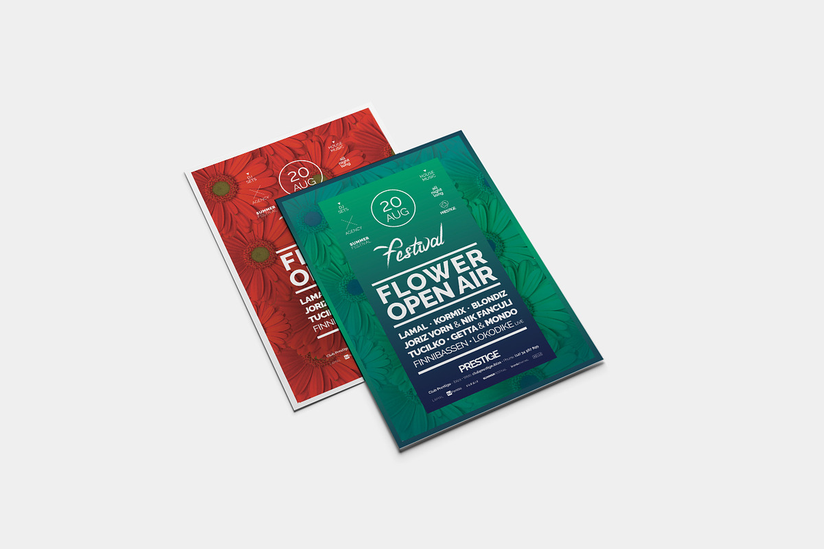 Summer Event Flyer, a Flyer Template by Bundo Themes (Photo 6 of 7)