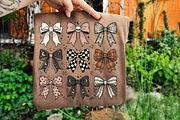Halloween Coquette Bow PNG, Spooky, a Seasonal Illustration by Libby Wishes (Thumbnail 3 of 4)