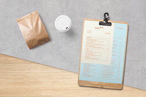 Cafe / Restaurant Menu Template