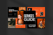 Black & Orange Service Guide, a Marketing Template by My Template Studio (Thumbnail 11 of 16)