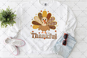 Thankful Turkey Thanksgiving PNG, an Illustration by Craft Nest (Thumbnail 6 of 6)