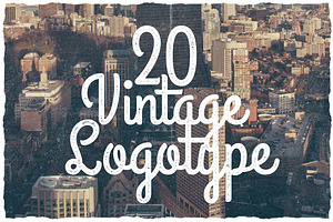 20 Vintage Logotype #5