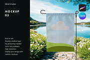 Garden Flag Canva Mockups Bundle, a Household Mockup by PrintStarXS (Thumbnail 4 of 9)