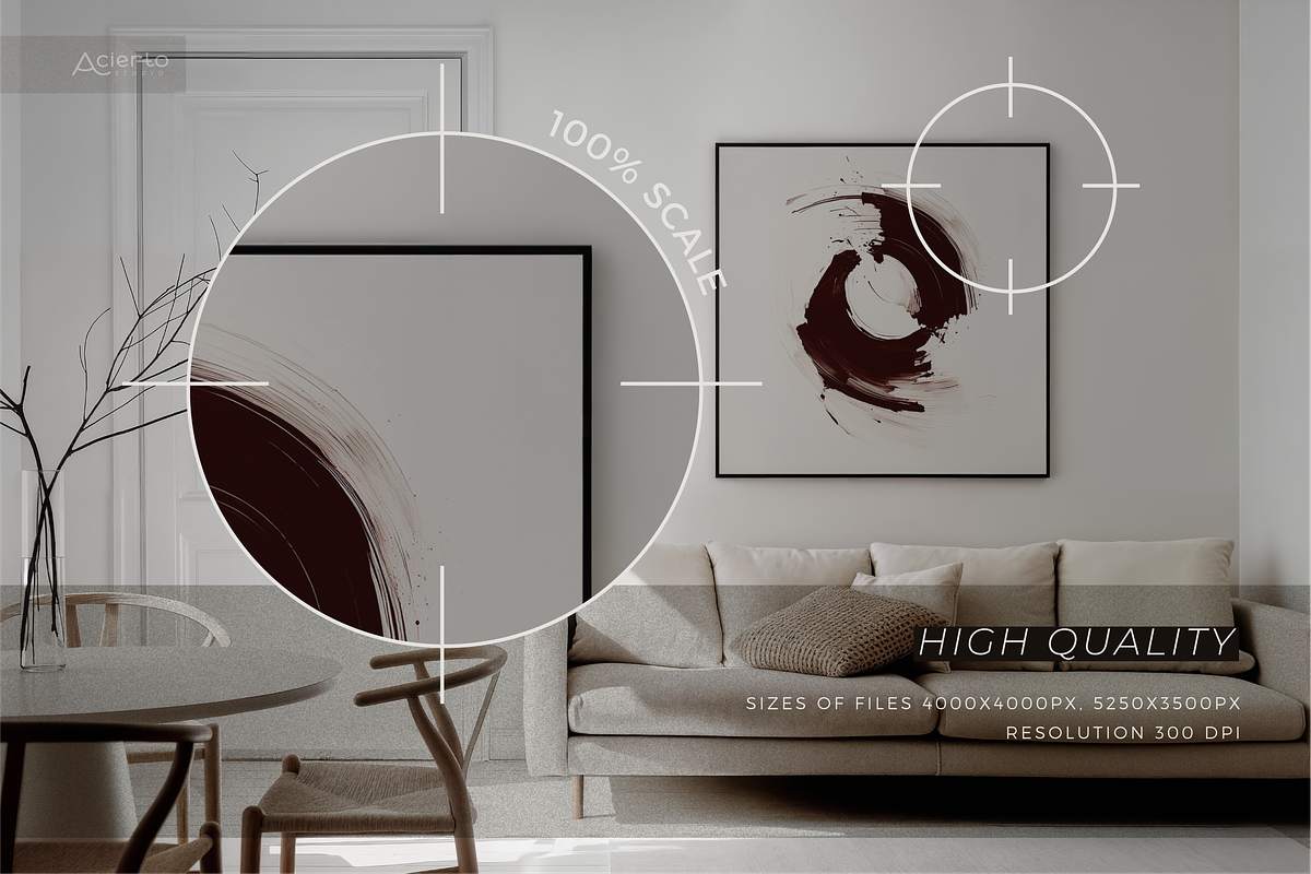 LARS Square | Frame Mockup Set, a Product Mockup by Acierto Studio (Photo 5 of 9)
