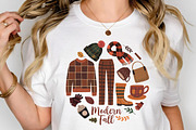 Autumn Cozy Collages - 6 Designs, a Seasonal Illustration by Whimsy Brush Studio (Thumbnail 5 of 9)