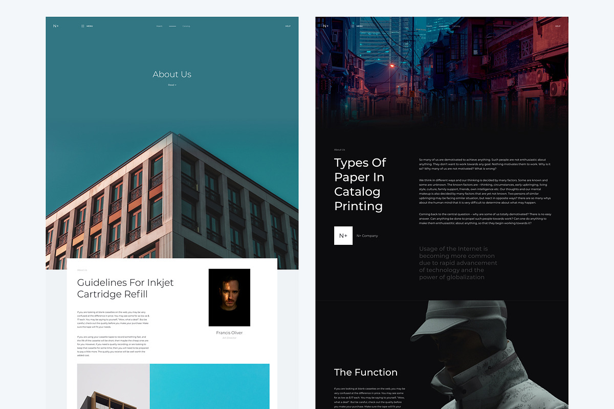 H+ UI Kit, an UI Kit Template by gateprofile (Photo 8 of 11)