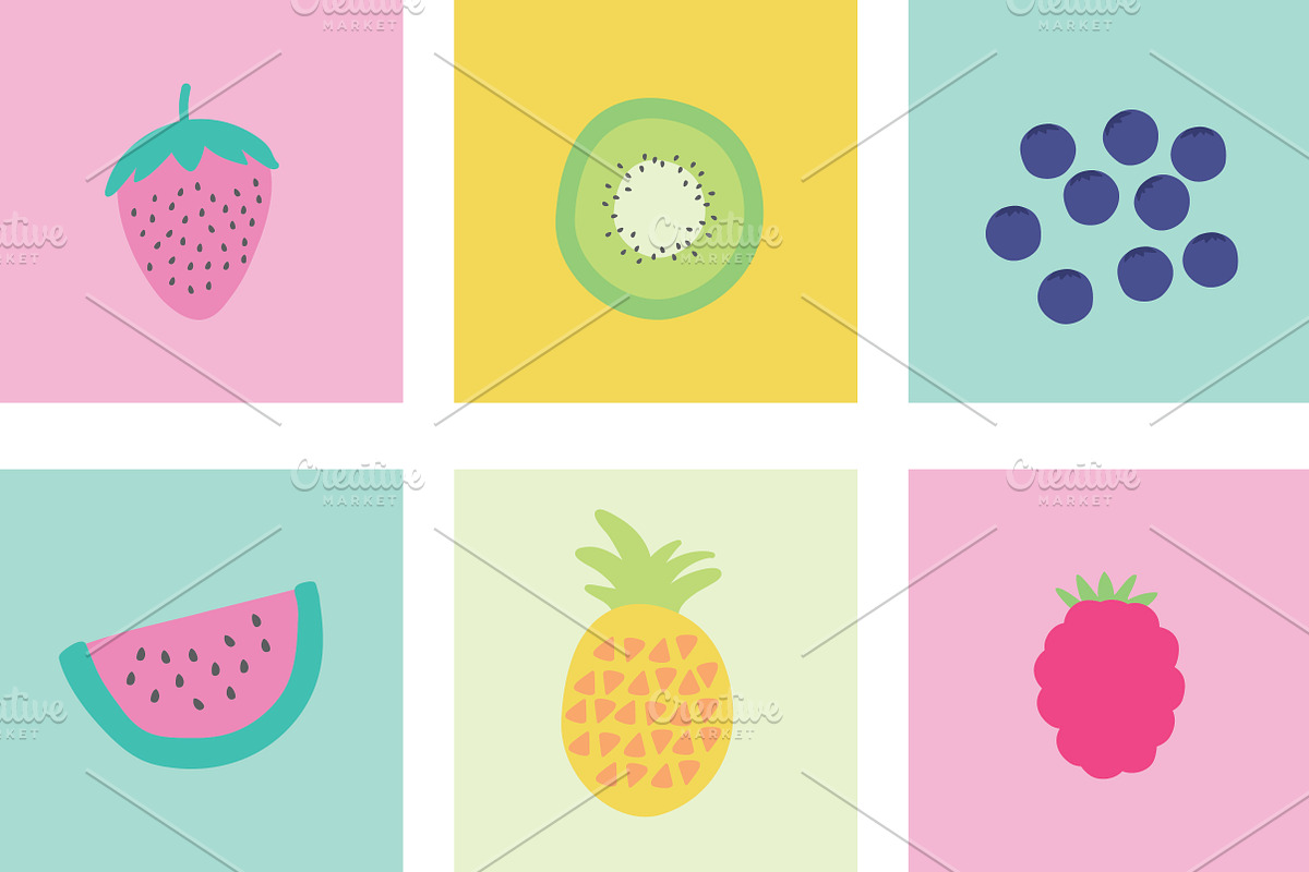 Summer Fruits, an Object Graphic by Kanga & Moose (Photo 2 of 4)