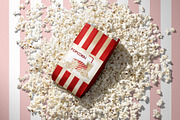 Popcorn watercolor clipart, a Food Illustration by Alena Sid (Thumbnail 7 of 13)