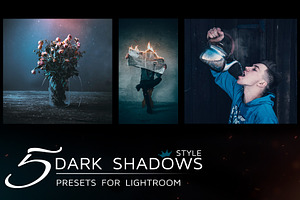 5 Lightroom Presets in dark tones
