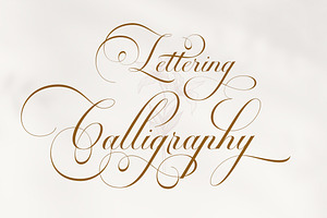 Blissful Classic Calligraphy