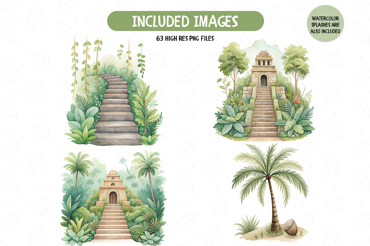 Little Safari Clipart Set, an Illustration by TatiMockup (Photo 6 of 7)