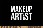 Make Up Artist Beauty Salon Art SVG, a Work Illustration by Handy Arts Studio (Thumbnail 1 of 3)