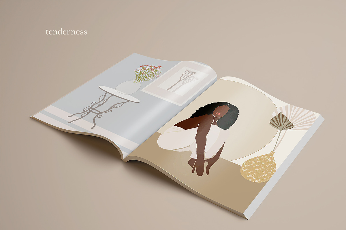 WOMEN SCENE OF LIFE BUNDLE, a Decorative Illustration by ArtOLB (Photo 4 of 10)