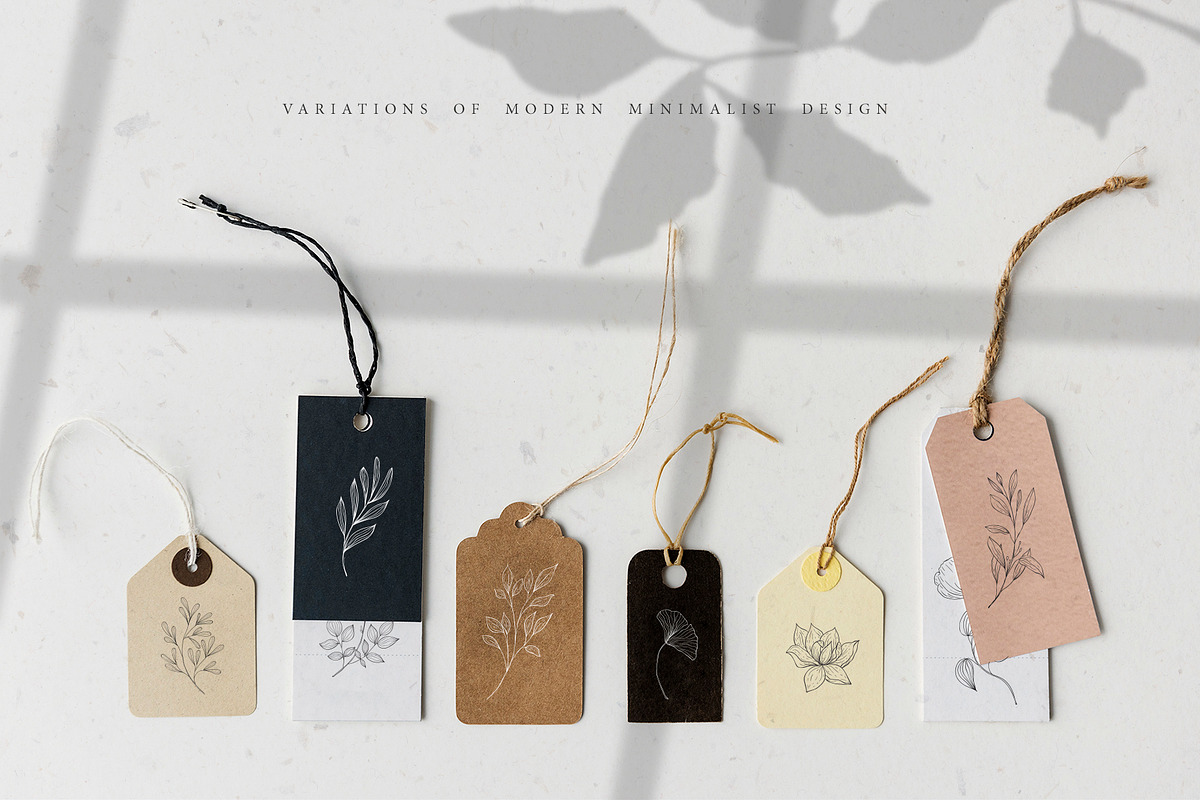Botanical Alphabet & Monograms., a Decorative Illustration by Designwork (Photo 15 of 18)