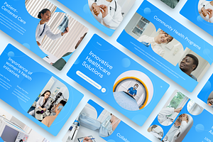 Modern Healthcare Google Slides, a Presentation Template by YossyOneStd