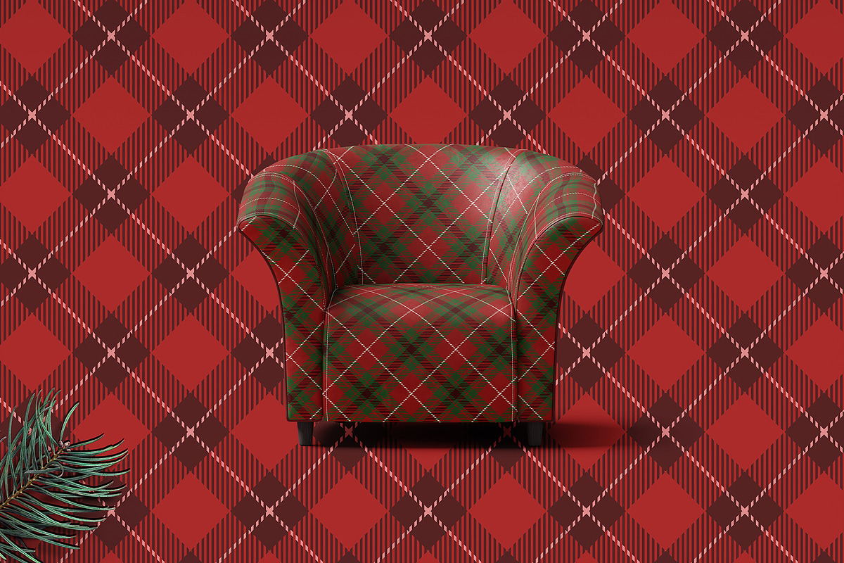 The Royal Holiday Plaid Collection, a Pattern Graphic by Sonulkaster (Photo 8 of 8)