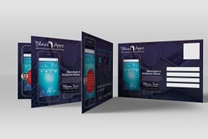 Mobile Apps Promotion PostCard