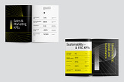 Modern Minimalist KPI Report - Bline, a Brochure Template by fakhroo (Thumbnail 6 of 9)